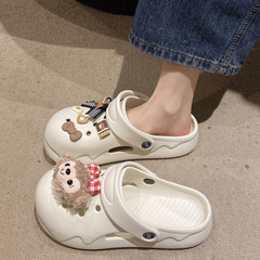 Adorable Shirley Rose Slipper for Women - Summer 2024 New Arrival, Home and Outdoor Wear, Anti-Slip, Ultra Soft, Thick Sole, Cap Toe Sandal