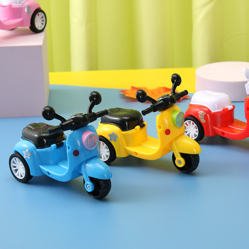 Pull back car, small motorcycle, children's toys 1-3 years old, toy car, children's gift, opening gift, return gift