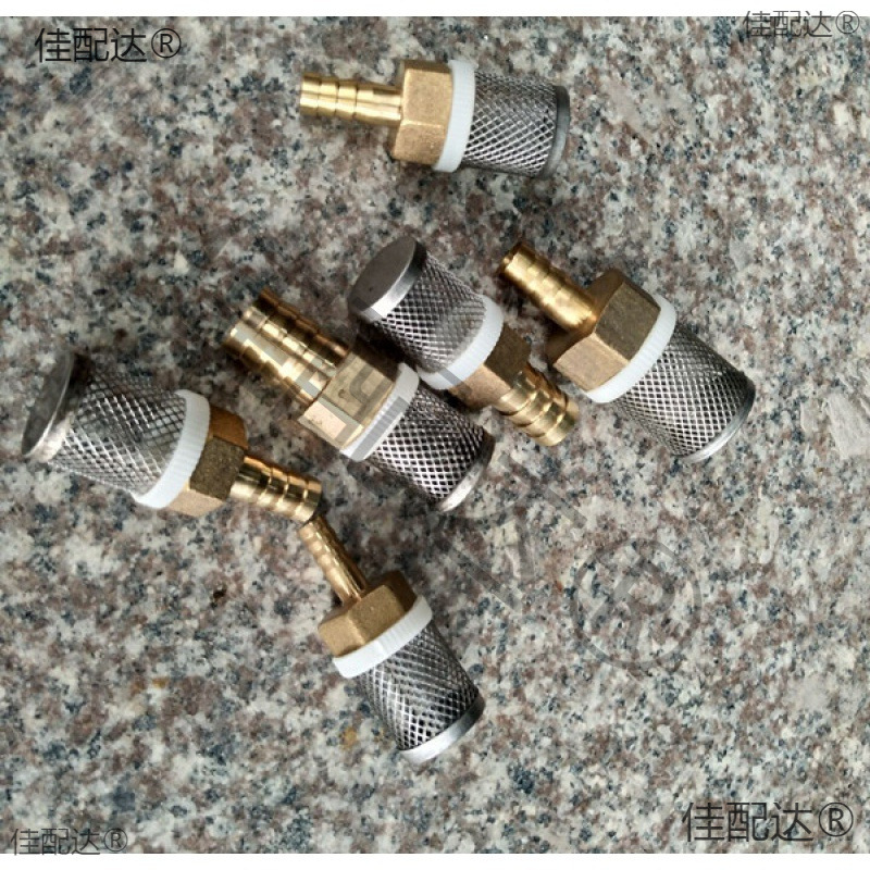 304不锈钢网+铜头 水泵过滤网 水管末端过滤 接软管过滤器 可拆卸