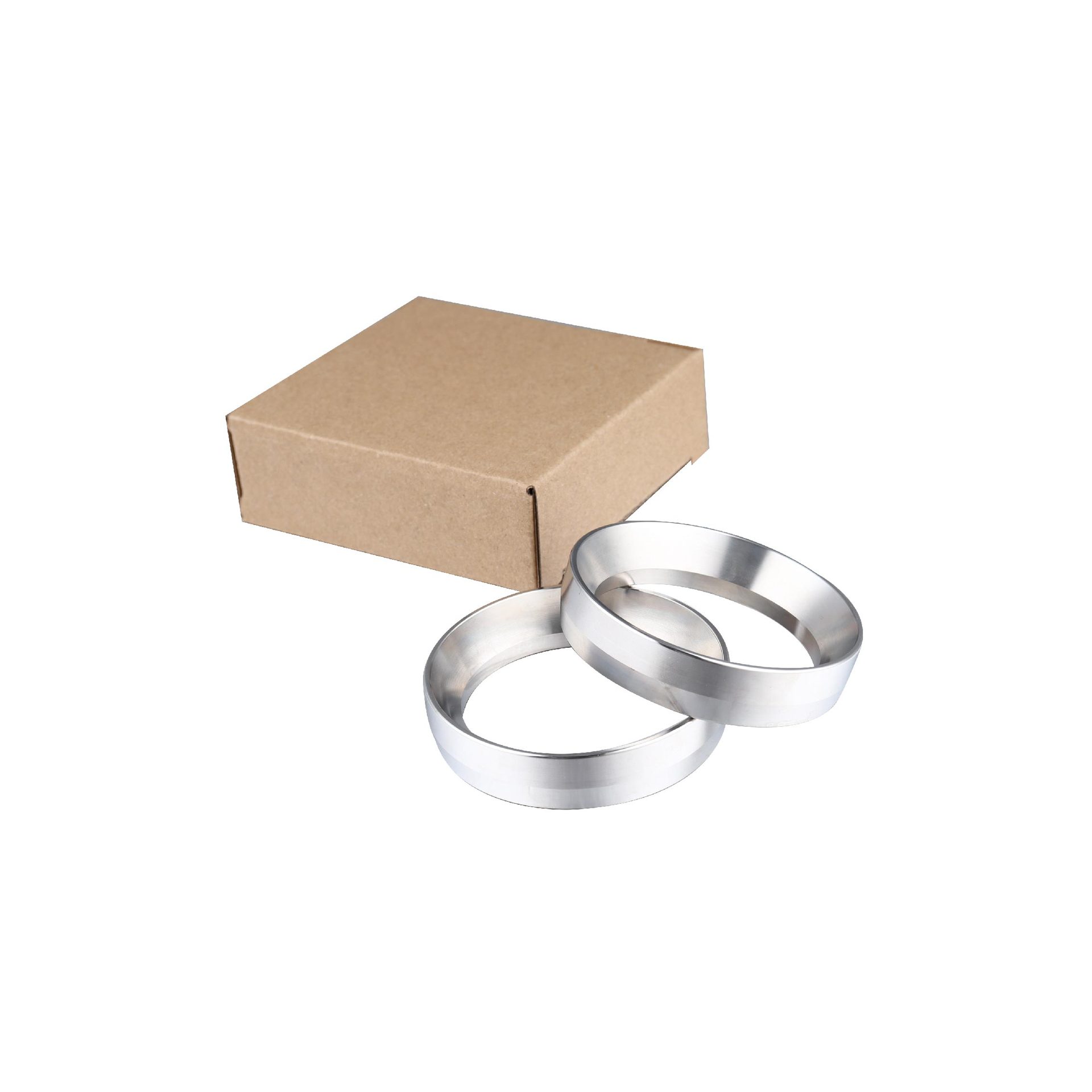 Mango de café de anillo cuantitativo de polvo anti-mosca magnético adecuado para Dispositivo de recogida de polvo de café de acero inoxidable