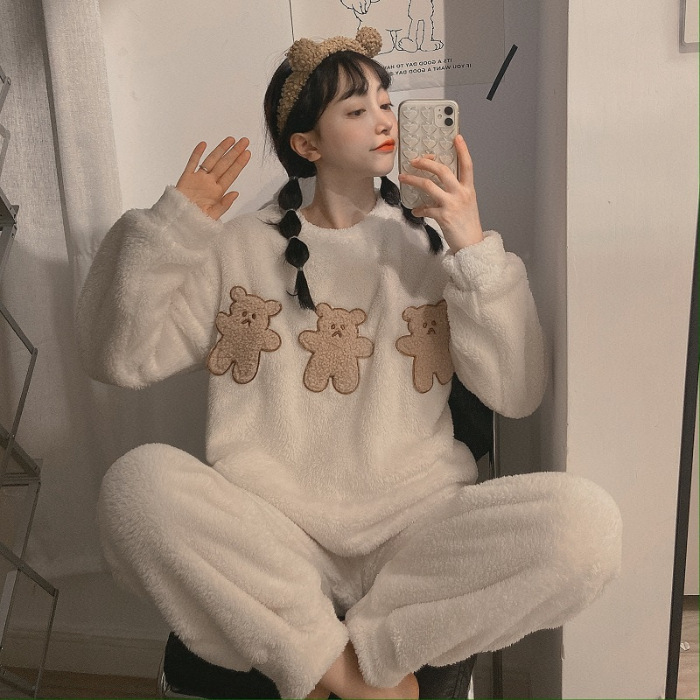 12 체조 곰 세 마리-M-벨벳/LC/Y