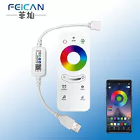 5V12V24V Bluetooth Symphony RGB контроллер Lotus Lamp Мобильный телефон APPLED Лампа с цветной световой полосой Диммер