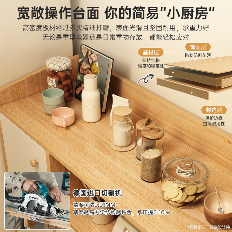 Armario de comedor, armario de almacenamiento, almacenamiento en el suelo, simple té, cocina doméstica, sala de estar, almacenamiento integrado contra la pared