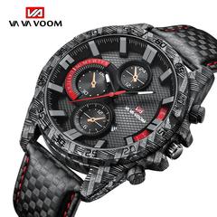 Cross-border AliExpress Carbon Fiber Element Case Wristwatches Fashionable Waterproof Quartz Watches Wholesale