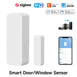 Tuya Graffiti Door Sensor Smart Home Graffiti Wifi Door Sensor Door and Window Alarm Wifi Door Sensor
