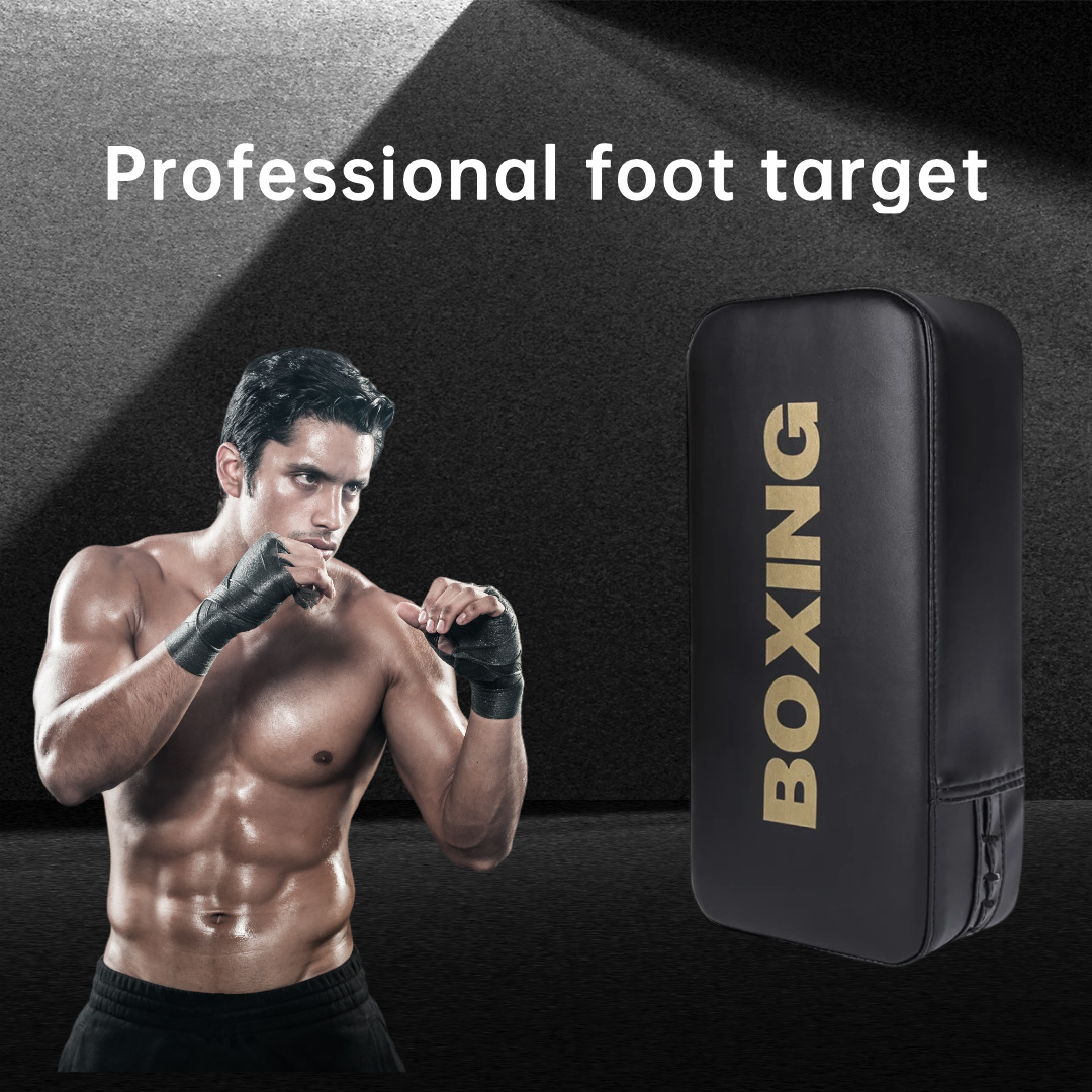 Boxing target training gear for adults and children, suitable for Sanda and Taekwondo, fitness equipment, thickened PU leather foot target for children