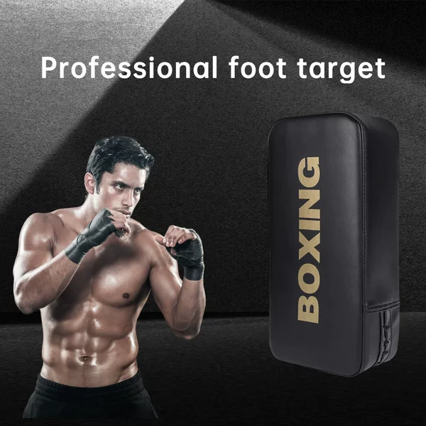Boxing target training gear for adults and children, suitable for Sanda and Taekwondo, fitness equipment, thickened PU leather foot target for children
