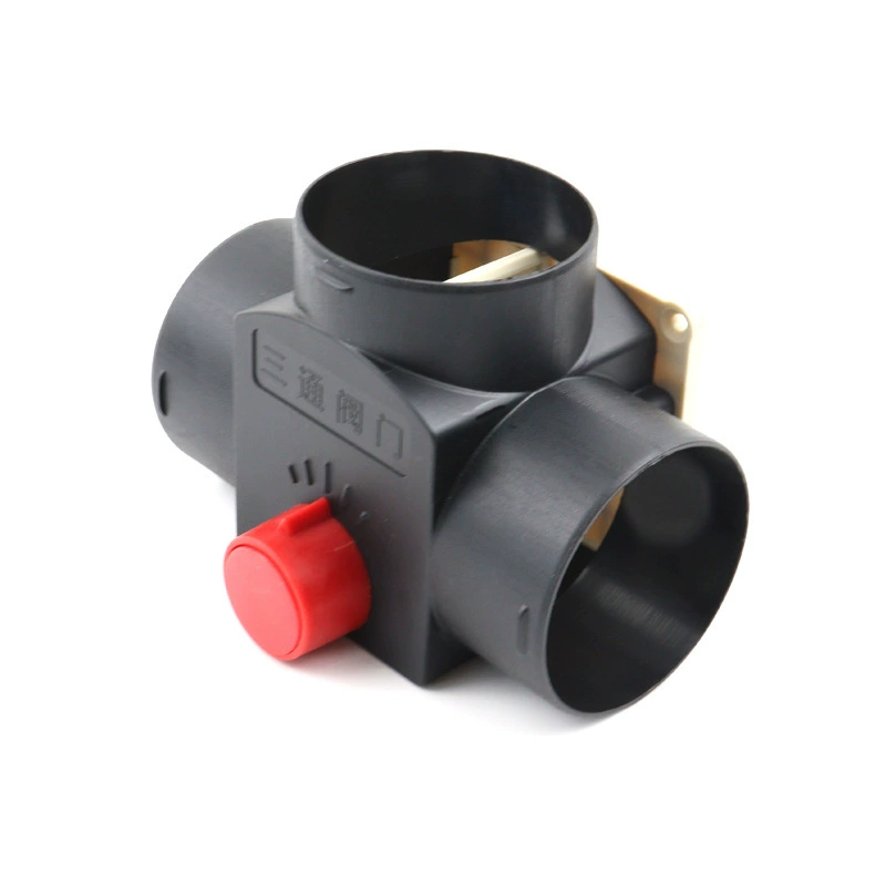 Нагреватель парковки T-образный клапан Двери трехходовой задвижки 75 Двойной клапан регуляторный клапан пластиковый автомобиль RV пластик фитинги