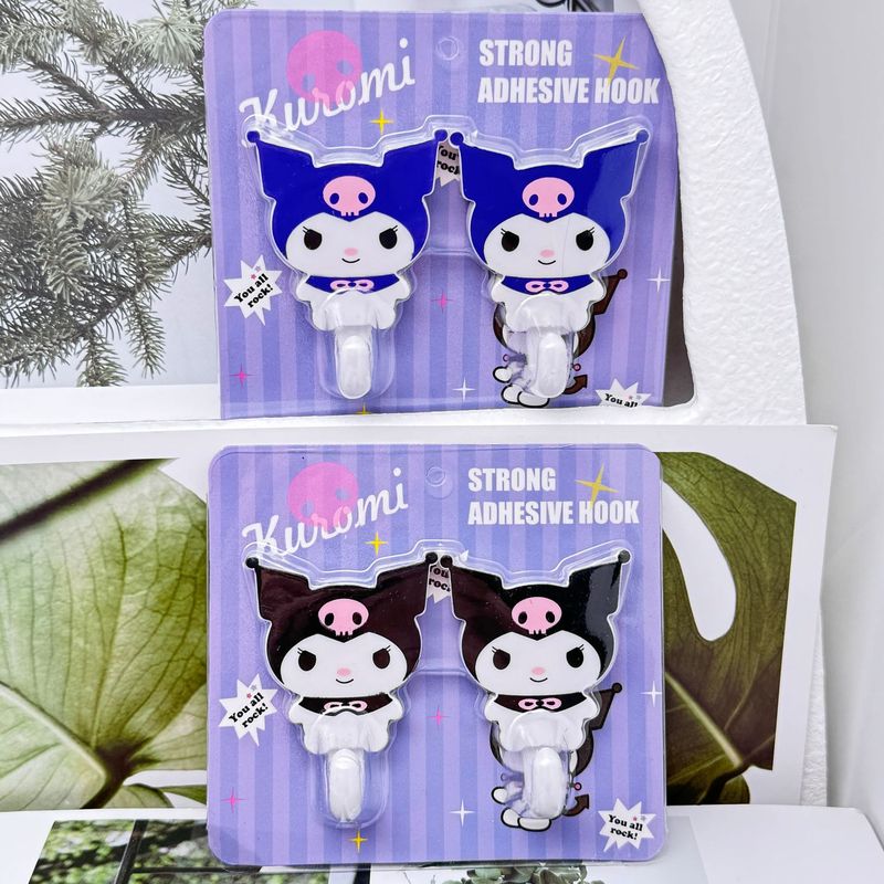 かわいい KT スタイリングフック、強力粘着フック、ドアバックフック、キッチンとバスルームのパンチフリー、痕跡フック、釘フリーフック|undefined