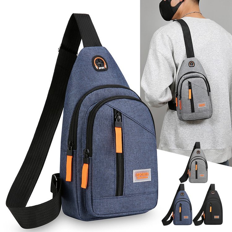 Bolso de pecho de doble capa de comercio exterior explosivo