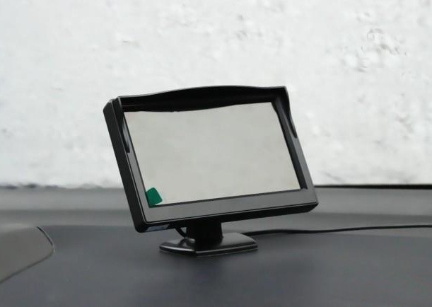 Factory Direct Sales 5inch Hd Reversing Image Av Two-Way Input Lcd Display for Tricycles and Engineering Vehicles