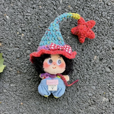 Freckles Keychain Toy Accessory — Pluş açarlıqlar - blue-pants-witch-black-explosion-pendant-hat-color-random