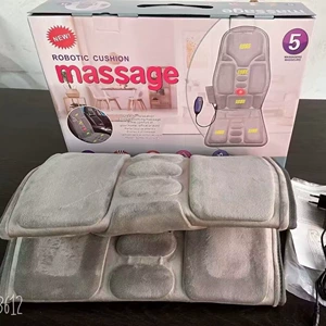 Cross-border car massage seat cushion, car and home use full-body cervical massager, heated massage cushion, large quantity at favorable price