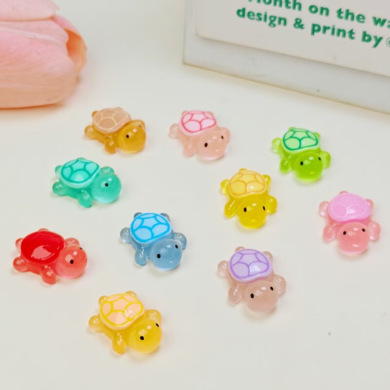 Mini Luminous Turtle Miniature Marine Animal Luminous Model Office Fluorescent Doll Ornaments Decorative Small Toys Mini Luminous Turtle Miniature Marine Animal Luminous Model Office Fluorescent Doll Ornaments Decorative Small Toys