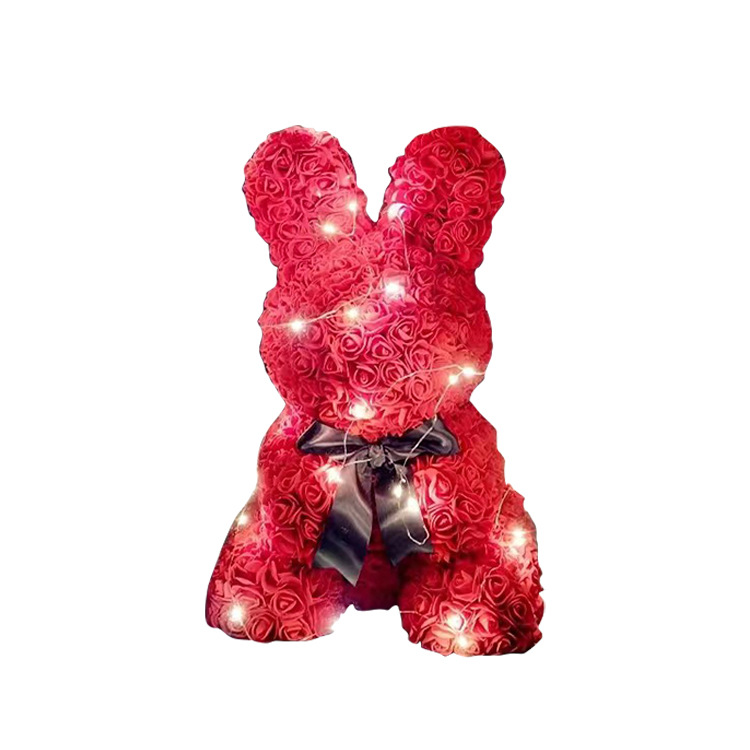 Realistic rabbit for St. Valentine's Day