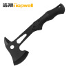 Hot -selling outdoor barracks chopped firewood, multifunctional ax black plastic handle, open mountain ax Practical safety ax