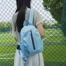 跨境简约大学生书包休闲韩版双肩包时尚男女背包旅行防泼休闲包