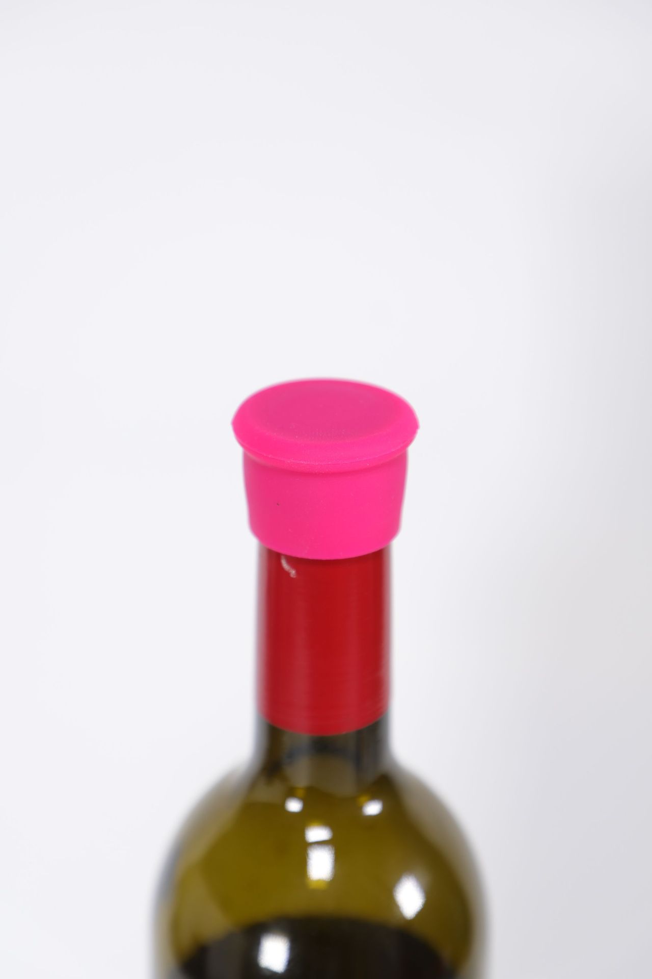 로즈 레드 와인 뚜껑