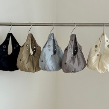 2025韩国大东门新款小众设计ins百搭尼龙布包轻便通勤手提包