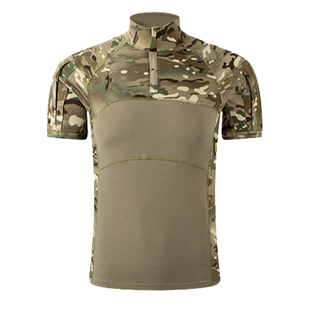 Tafi al por mayor G4 Rana camisa hombre manga corta Rana táctica ropa de entrenamiento al aire libre ropa de vestir respirada americana