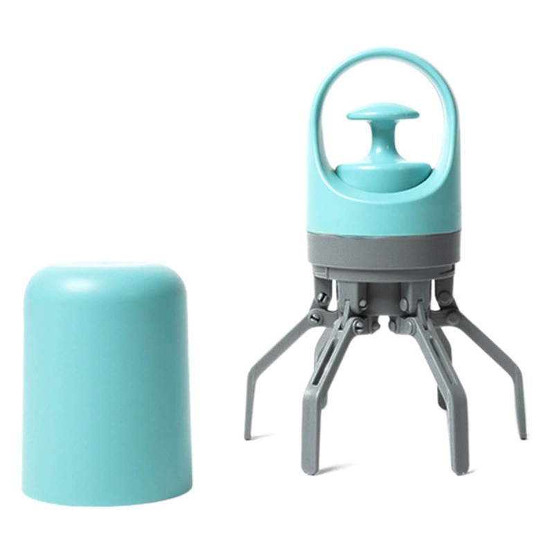 Трансграничный новый сборщик туалетов для домашних животных, собака, портативный лопата с шестью когтями, зажим для экскрементов, сбор мусора, дозатор мешков для мусора