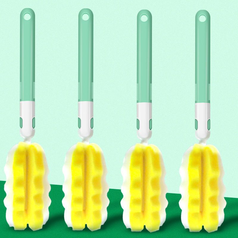 G5U奶瓶刷高密度海绵替换头杯刷奶嘴刷洗奶瓶刷子单个清洁刷