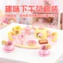 跨境木制仿真蛋糕塔玩具