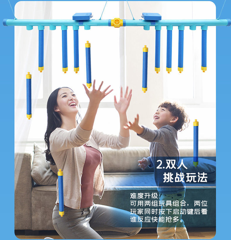 Ojos y manos interactivos entre padres e hijos desafío de velocidad de reacción de la máquina de palo rápido fiesta de varias personas juego interactivo de jardín de infantes Juguetes