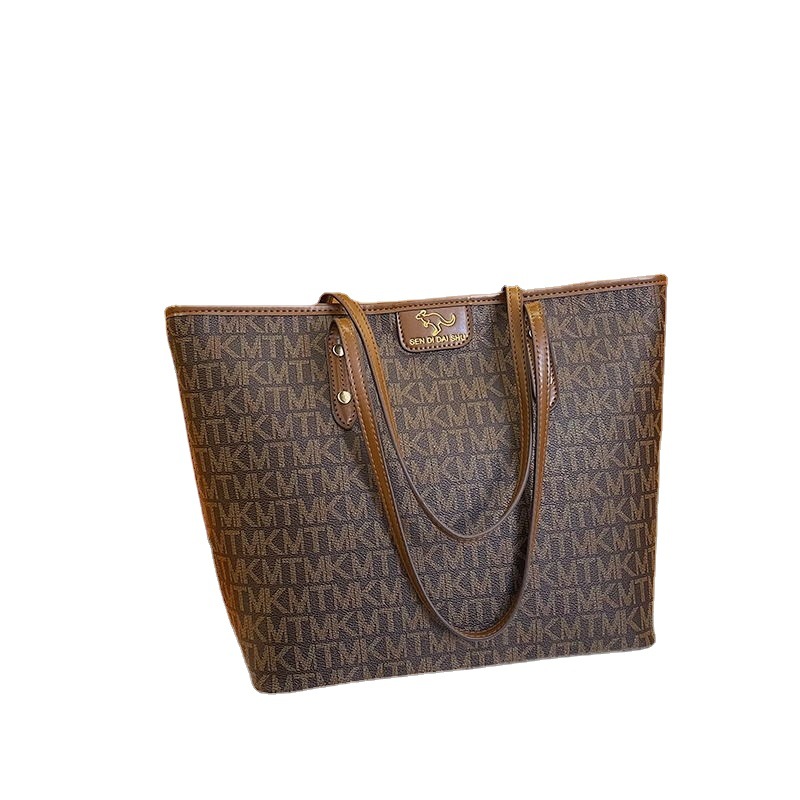 2023 nuevo portátil bolso de las mujeres de gran capacidad de cercanías bolsa grande nicho de luz de lujo de moda carta bolso de hombro