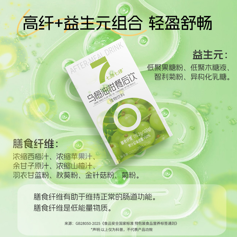 乌梅油柑餐后饮贴牌复合果蔬酵素饮品oem膳食纤维益生元西梅汁|undefined