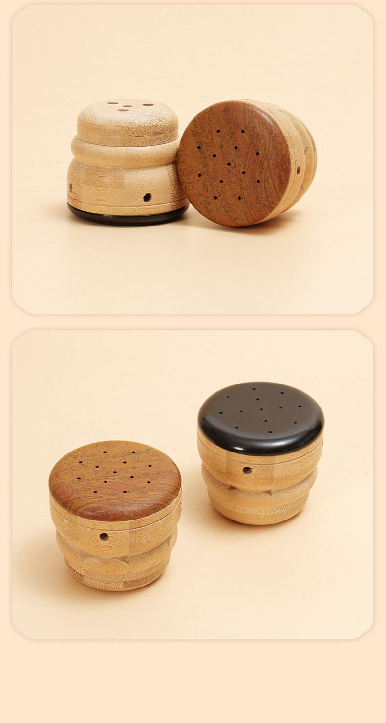 Natural Bian Stone Facial Moxibustion Jar with Guasha Massage Tool and 54 Moxa Sticks Gift Set preparation