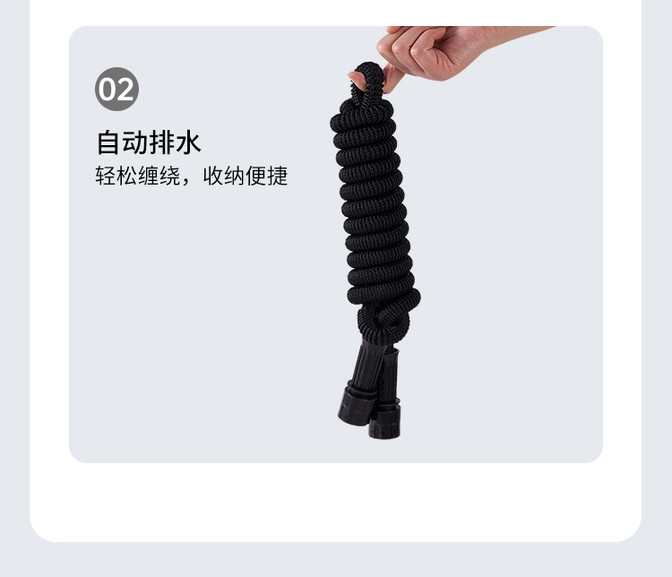 Advanced Telescopic Hose Set, High-Pressure Triple Telescopic Hose, Car Wash Water Gun Set, Watering Flowers, Watering Vegetables, Washing the Yard