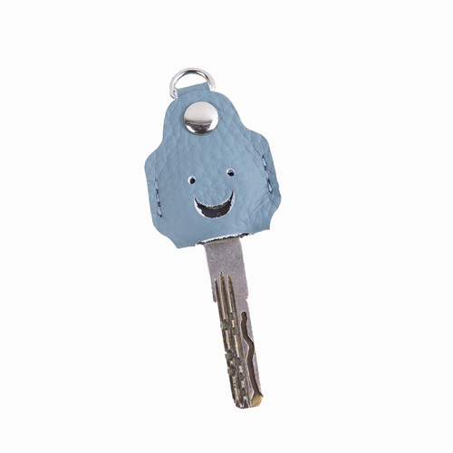 Export Import Creative Handmade Key Handle Cover Head Genuine Cowhide Household Electric Bicycle Room Door Key Protector