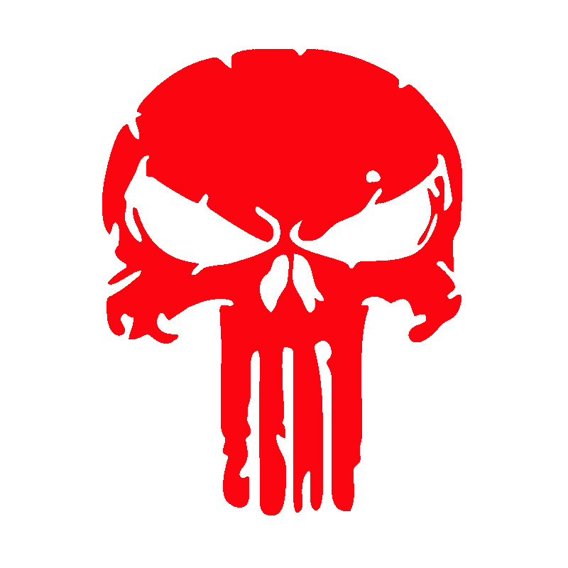 긴 수염 해골 모델 B [반사 레드]