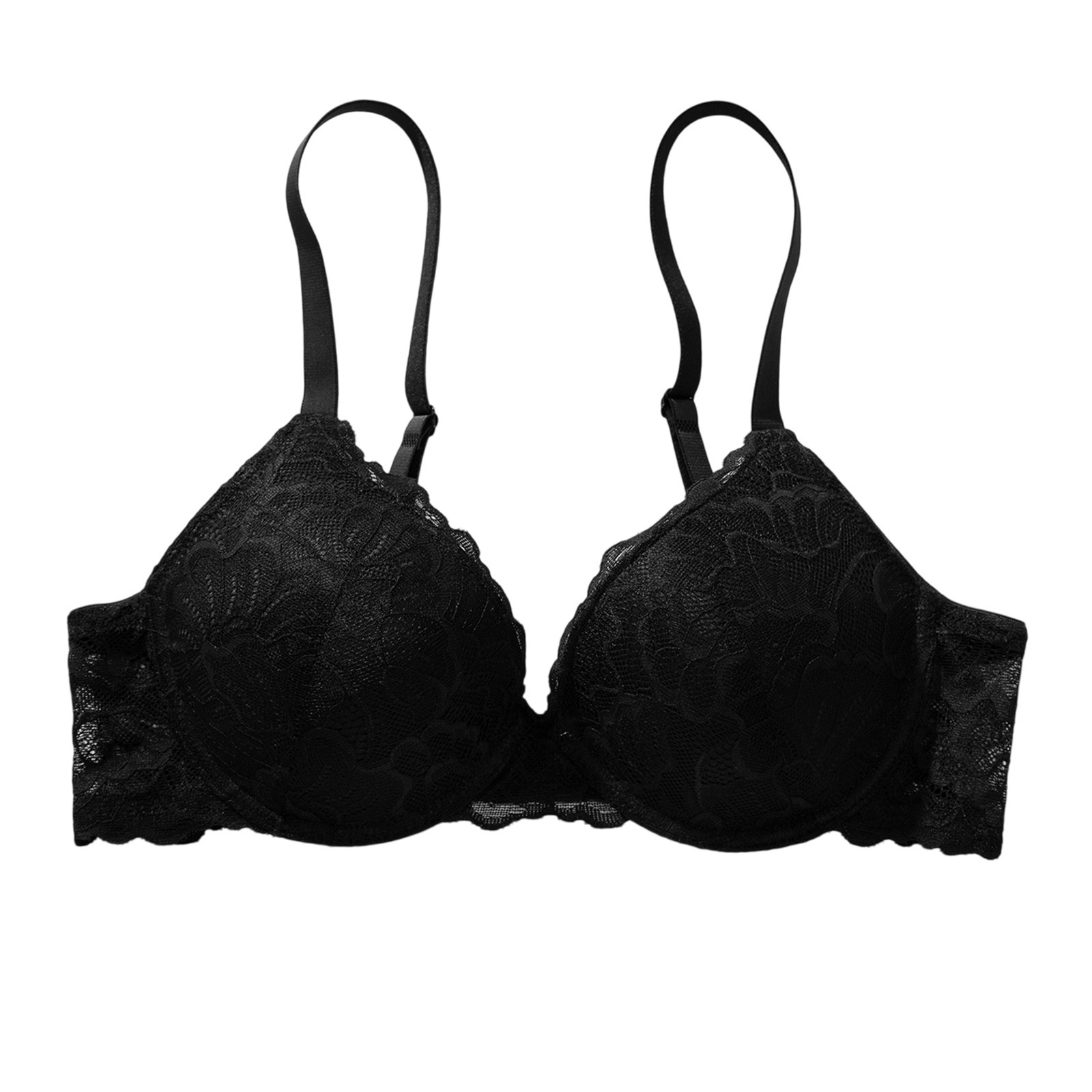 TEMUXIYIN en stock Europa y América ropa interior de encaje damas, bra de acero sexy, ropa interior anti-caída.