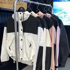 北家莆田高バージョン1990屋外防風登山高腰ファッションギャル女性ショートコート突撃服