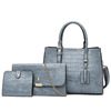 Trend one-shoulder bag, phone bag, crocodile print