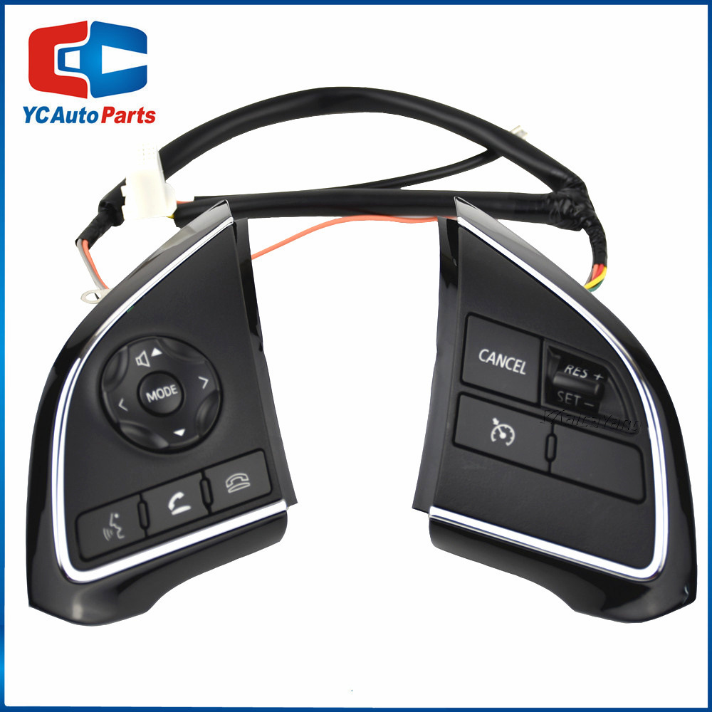 Modificación del interruptor del botón de control de volumen y crucero del volante multifunción, adecuado para Mitsubishi Outlander, ASX, Eclipse Cross. image 7
