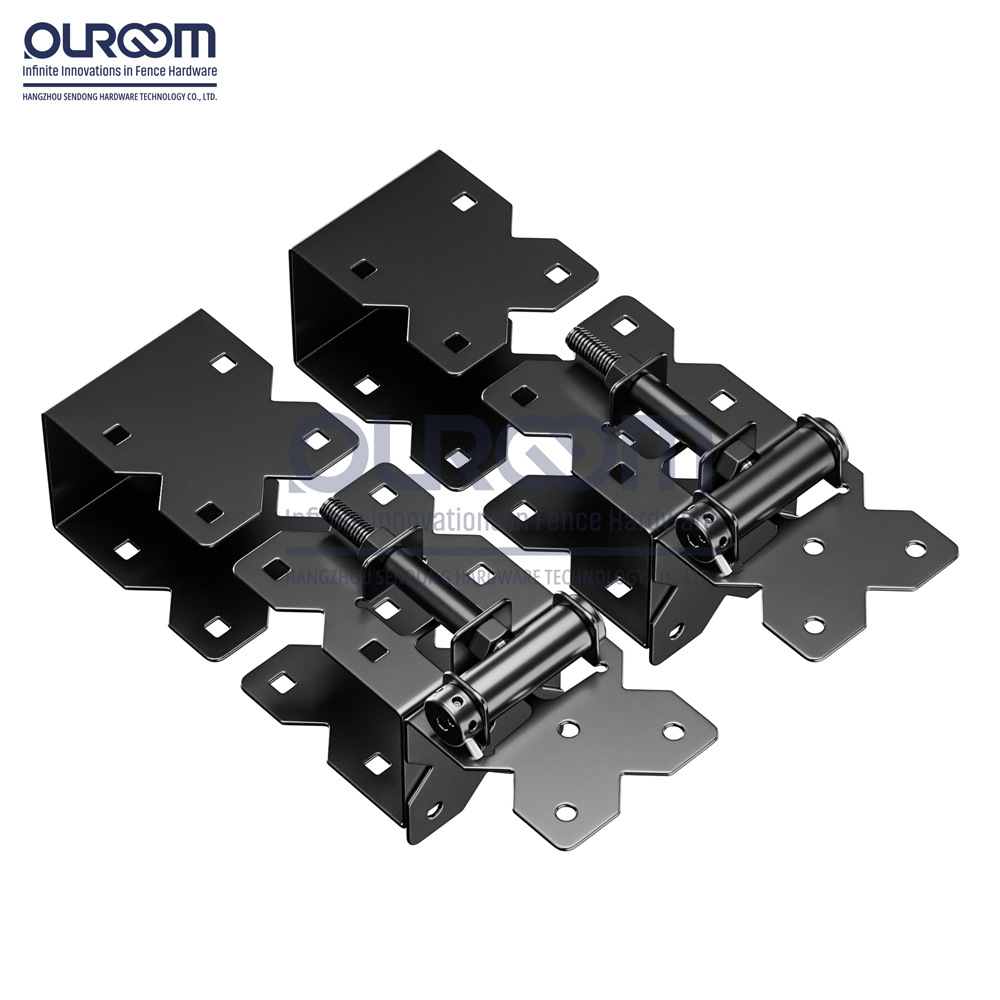 供应PVC篱笆铰链 花园栅栏合页 装饰性篱笆铰链 栅栏护栏配件
