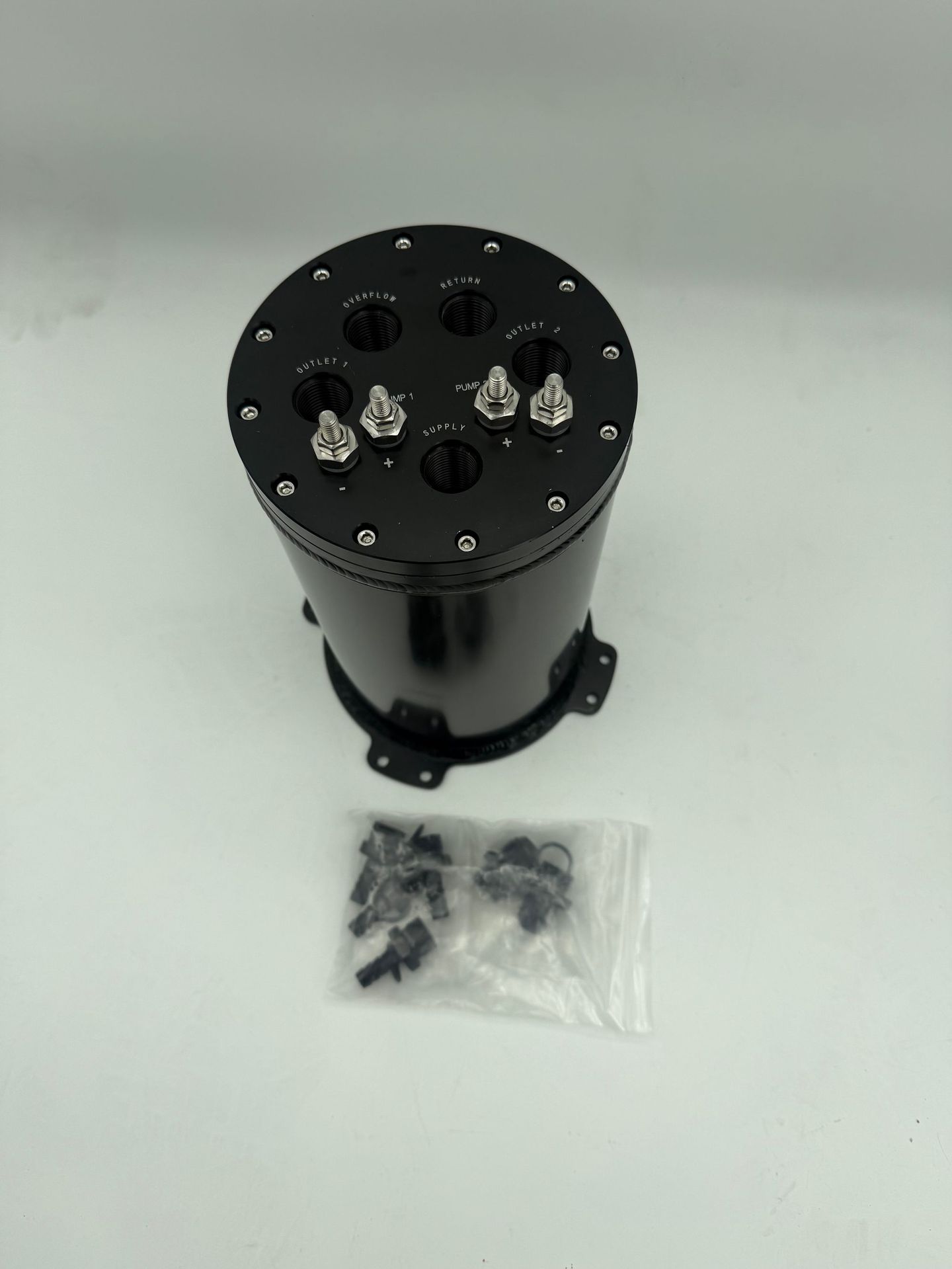 Cross-Border Modified Surge Oil Tank Booster Box 2.8L Dual Pump Suitable for Walbro F90000262 Gss350