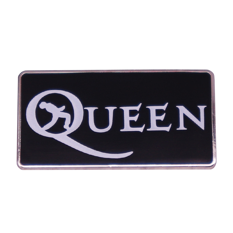 Queens Band Brooch Buddy Mickness Logo Posture Badge Rock Music Fans Lovers Accessories Queens Band Brooch Buddy Mickness Logo Posture Badge Rock Music Fans Lovers Accessories