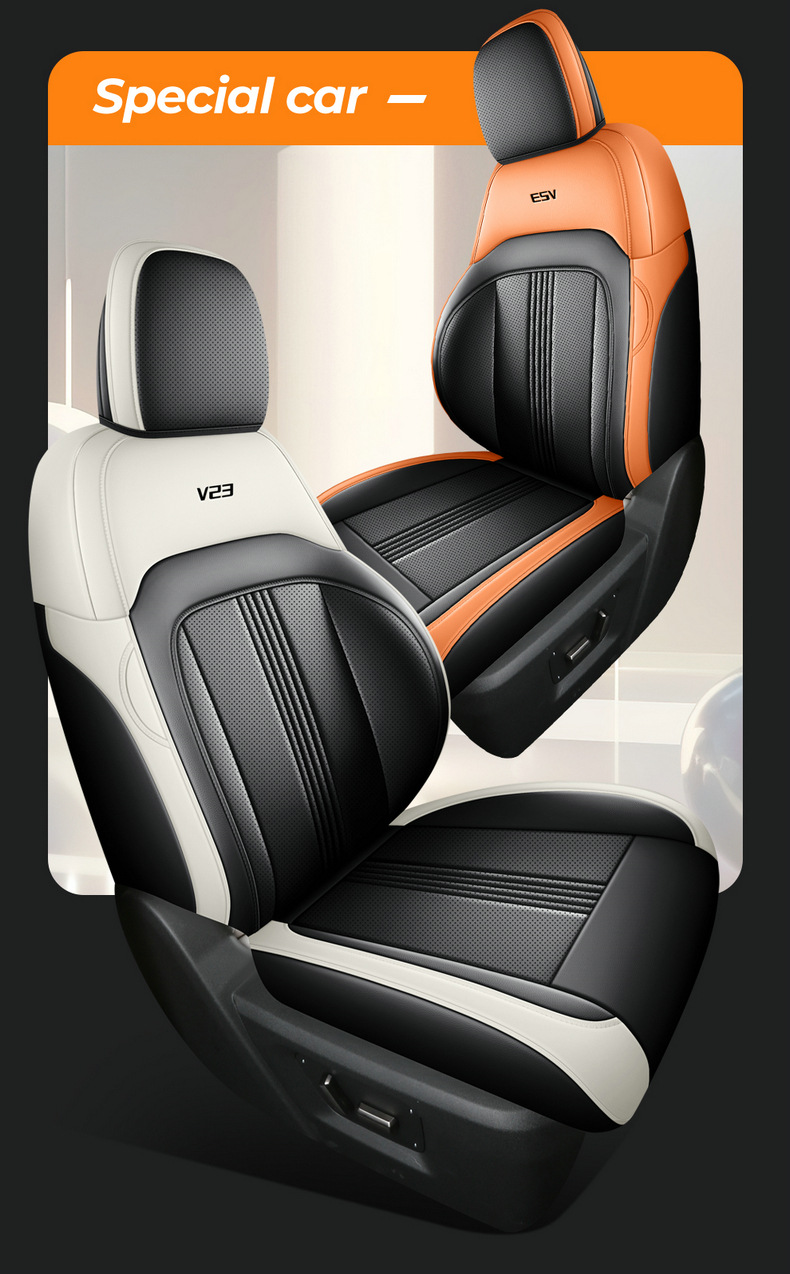 25 Chery Icarv23 Special Seat Covers, Fully Surrounded and Breathable Four-Season Cushion Modified Summer Car Seat Covers