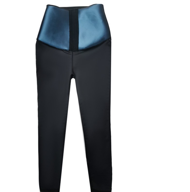 Wholesale waist thickened coated three-quarter shorts women's fitness shaping pants high-waisted breasted butt-lifting tummy-tightening pants yoga pants