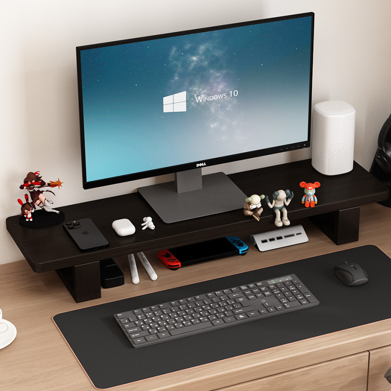 パソコン高くなった棚デスクトップディスプレイスクリーンパッド高くなったベースブラケットオフィス収納棚テーブル置面物棚|undefined