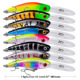 Shallow Diving Minnow Lures Hard Plastic Baits Bass Trout Fresh Water Fishing Lure