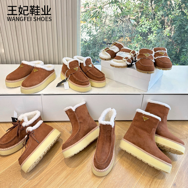Qadın məxmər loafer ayaqqabı, dəri altlıq, yumşaq və yüngül