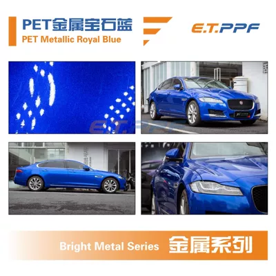 Film Pet Base Ultra-Bright No Orange, Auto Color Change Film - pet-metallic-royal-blue-pet-metallic-royal-blue-152m17m
