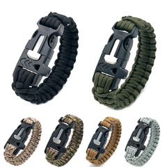 Manufacturer: Seven-Core Paracord Braided Survival Whistle, Fire Starter, Emergency Escape Paracord Bracelet, Life-Saving Wristband