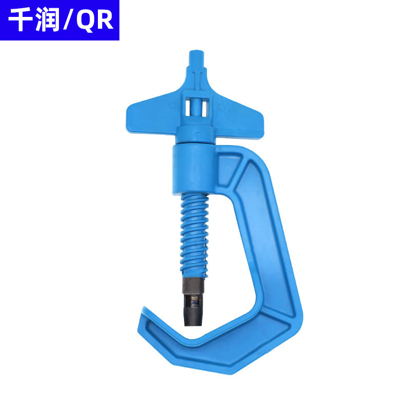 厂家供应喷灌pe管软带打孔器手动开孔滴灌带批发8MM不锈钢螺旋