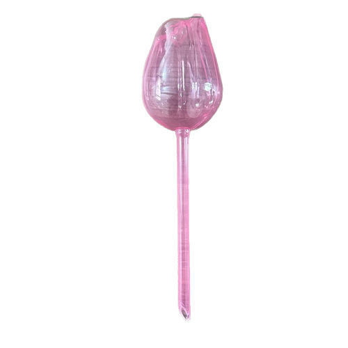 Plastic Tulip Flower Watering Can Self-Watering Planter Home Green Plant Pot Cultivation Drip Irrigation Automatic Flower Watering Device Gardening Tool
